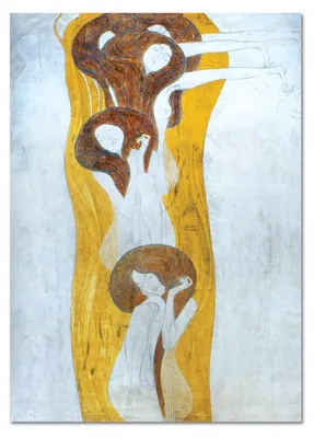 Produktbild von Giallobus - Die Künste - Gustav Klimt - 50L x 70W cm - Bild - Acrylglas