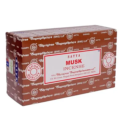 Obrázok produktu pre Räucherstäbchen Satya Musk -- 15 g