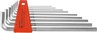 Produktbild von PB Swiss Tools Sechskant-Winkelschraubendreher-Satz, 9-teilig