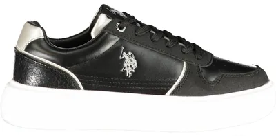 Produktbild von Damen Sneakers Schwarz: Stilvolle Sportschuhe mit Kontrastdetails