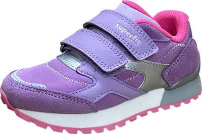 Produktbild von Superfit Dash Mädchen Jogging-Sportschuhe Lila/Pink, 1-009560-8500