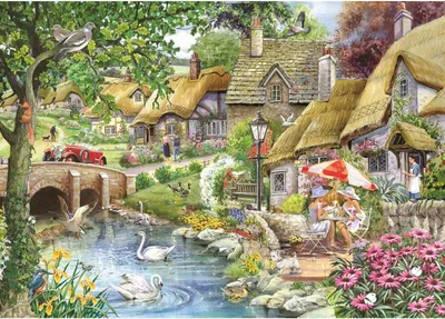 Produktbild von House of Puzzles Puzzle Morning Coffee 1000 Teile Puzzle