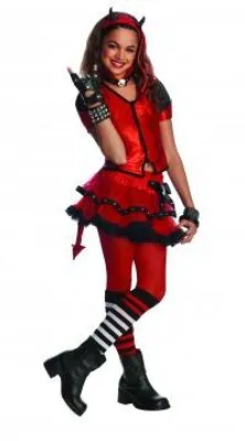 Produktbild von Rubies Damen Kostüm Teuflin, Verkleidung für Fasching und Halloween, Größe L