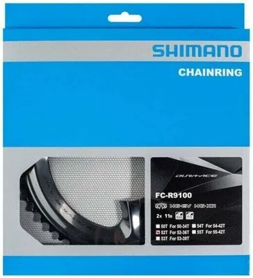 Immagine prodotto di Shimano Y1VP98030 Trasmissione 110 BCD-Asimmetrica 53T 1.0
