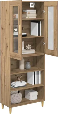 Produktbild von vidaXL Highboard Artisan-Eiche 69,5 x 34 x 180 cm
