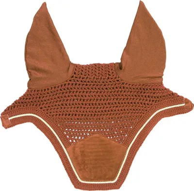Immagine prodotto di Cappello a mosca Kentucky Horsewear Wellington in velluto arancione pieno