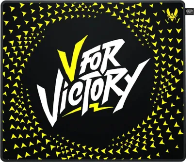 Zdjęcie produktu dla CHERRY XTRFY GP5 Vitality Black, Czarny, Biały, Żółty, Obraz, Poliester, Guma, Podkładka antypoślizgowa, Podkładka dla graczy