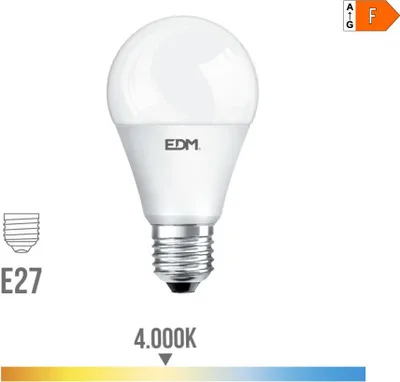Immagine prodotto di Bombilla LED EDM 98712 F 20 W 180 W E27 2100 Lm Ø 6,5 x 12,4 cm Ø 5,9 x 11 cm (4000 K)