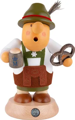 Produktbild von Bayer in Tracht (16cm) Räuchermann von Müller Kleinkunst