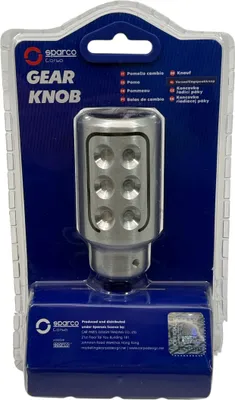 Produktbild von Sparco Spc OPC01030000 Schalthebelknauf, Chrom/Schwarz