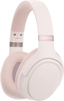 Zdjęcie produktu dla Bezprzewodowe słuchawki nauszne z Bluetooth V5.3 - Różowe złoto