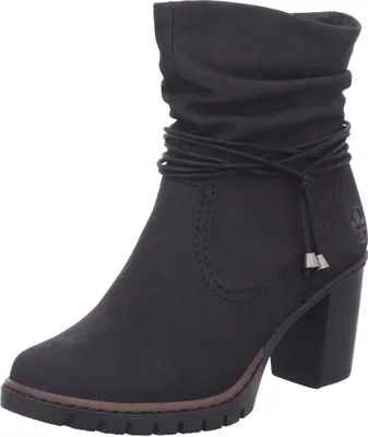 A single black boot is shown against a white background.