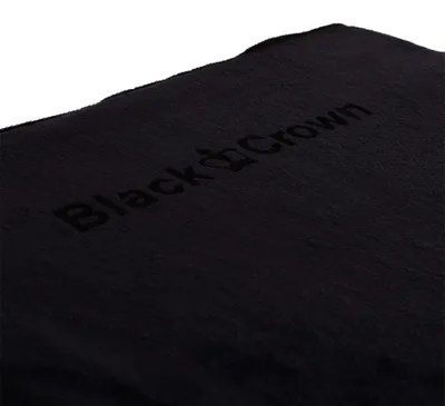 Image de Serviette Sweet Black Crown - 160X80 cm