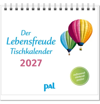 Produktbild von Der Lebensfreude-Tischkalender 2027
