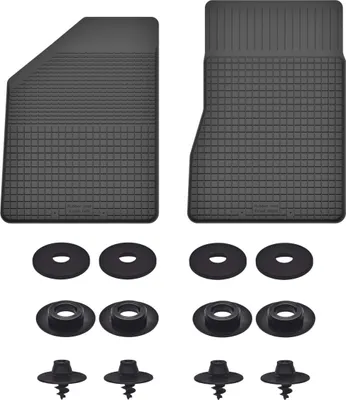 Wielganizator Gummimatte Für Citroen C3 III - Fahrerseite Schwarz | Bessere Passform Als Universal