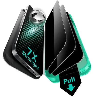 Zdjęcie produktu dla ESR Privacy Armorite UltraFit Szkło (3 sztuki) iPhone 17 Pro Max - czarne