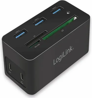 Produktbild von LogiLink USB 3.2 1-Docking-Station USB-C 10-Port PD
