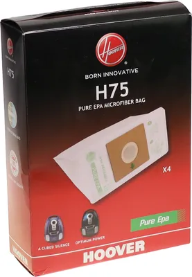 Zdjęcie produktu dla Hoover H75 Micro Bag, Worek na kurz, Cylinder próżniowy, Biały, AC73SE20, 39001364
