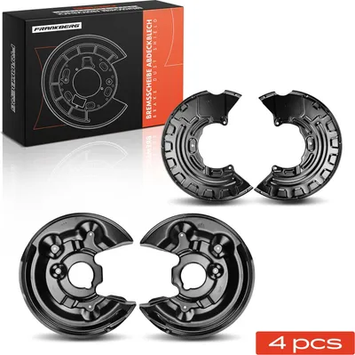 Produktbild von Frankberg 4x Ankerblech Bremsscheibe Vorne und Hinten für Audi A3 8P1 2.0L 2004-2012