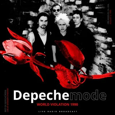Produktbild von Depeche Mode: World Violation Live 1990 (1LP, 2023) Gramophonplatte