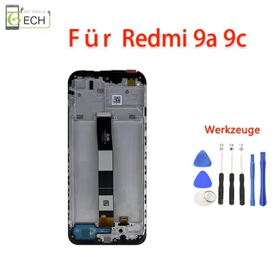 Produktbild von Für Xiaomi Redmi 9A / 9C / 9AT LCD Display mit Rahmen Bildschirm M2006C3LVG