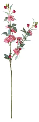 Produktbild von Künstliche Blumenstiele, Kunstseidenblumen mit langen Stielen, künstliche Blumenzweige für Vasen-Blumenarrangements, Heimdekoration, Hochzeitstischdekoration