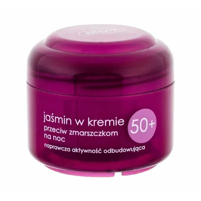 Obrázek produktu pro Noční krém proti vráskám s jasmínem Ziaja 50+ 50 ml