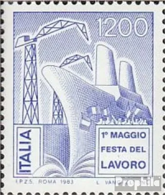Produktbild von Briefmarken Italien 1983 Mi 1838 (kompl.Ausg.) postfrisch Tag der Arbeit