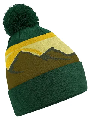 Image de Beechfield - Bonnet à pompon FK1813 (taille unique) (Alpengipfel)