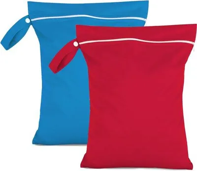 Zdjęcie produktu dla Torba wodoodporna 40 x 30 cm, nieprzemakalna, niebiesko-czerwona, torba podróżna