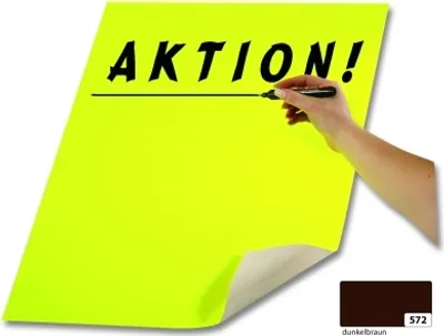 Produktbild von folia 65572 Plakatkarton 380g/m², 48x68cm, dunkelbraun (10 Bogen)