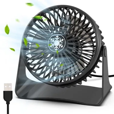 Produktbild von Kompakter USB-Tischventilator mit verstellbarer Geschwindigkeit und leiser Betriebsart