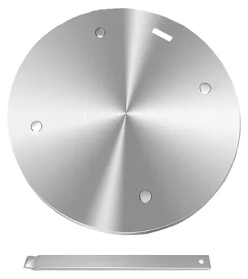 Produktbild von Wärmeverteilungsplatte für Gasherd - Induktionsschmelzplatte mit abnehmbarem Griff 11"