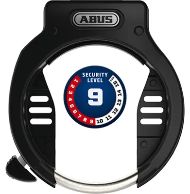 Produktbild von Abus Rahmenschloss AMPARO 4650S R, Stahl, Schlüssel rastend, Ø=8,5mm, schwarz