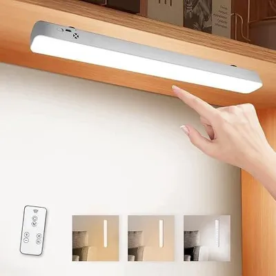 Zdjęcie produktu dla Lampka LED pod szafę 42 cm bezprzewodowa magnetyczna ładowanie USB