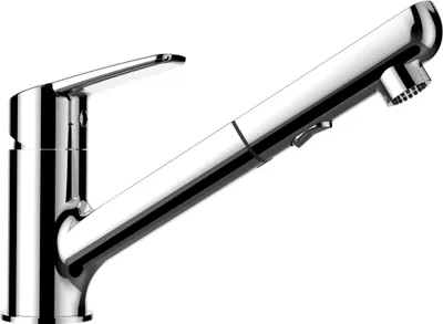 Produktbild von Schock Armatur Daja 522120CHR, Chrom, Hochdruck, Ausziehbarer Auslauf