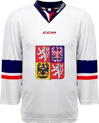 Obrázek produktu pro Dres české hokejové reprezentace 2023/2024 CCM Fandres replica - bílý Velikost: L