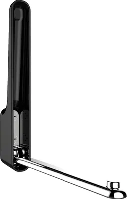 Produktbild von WENKO Klapphaken Premium Omega Nachtschwarz