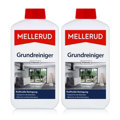 Produktbild von 2x Mellerud Grundreiniger Intensiv 1L - gegen Schmutz und alte Pflegefilme