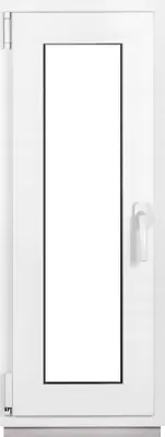 Imagen del producto de Ventanas de plástico Framex para sótanos blanca Ancho x alto 40 x 120 cm (400 x 1200 mm) doble (32 mm) oscilobatiente DIN izquierda - Premium - todos los tamaños