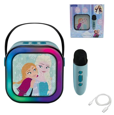 Immagine prodotto di Altoparlante karaoke portatile Frozen con un microfono wireless