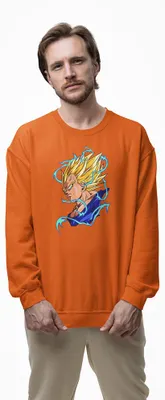 Produktbild von D&B Design Uni Pullover SWAN00005 Dragon Ball Orange-Größe M