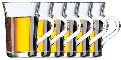 Produktbild von Arcoroc Tee-/Kaffeeglaser - 6x - transparent - 230 ml