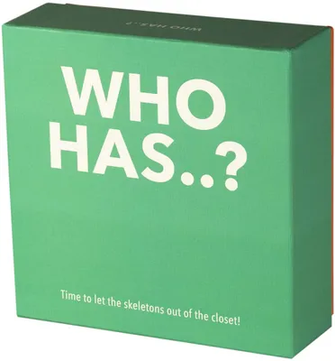 Produktbild von Tactic Gesellschaftsspiel Partyspiel Who Has - Kartenspiel für Kinder