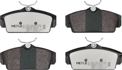 Produktbild von MEYLE 025 234 6316/PD Bremsbeläge Vorne für NISSAN ALMERA II Hatchback (N16) PRIMERA (P11) PRIMERA Hatchback (P11) Almera II Limousine (N16) PRIMERA