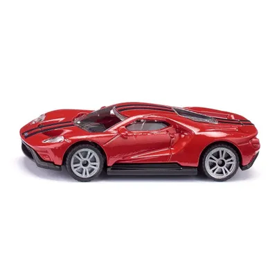 Image de SIKU 1526, Ford GT Classique de voiture de sport, métal/plastique, rouge, peut être combiné avec des modèles SIKU à la même échelle