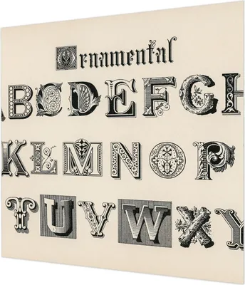 Produktbild von Wandtapete - Dekorative Tapete für Wohnzimmer  - Tapetenfolie für Wanddekoration - 250x250 cm - Dekorative Buchstaben