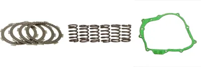 Image de Kit d'embrayage pour Honda CRF 100 F, année de fabrication 2004-2012 : disques d'embrayage, ressorts d'embrayage, joint de couvercle d'embrayage de la marque pamoto - Neuf