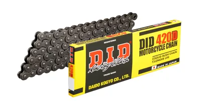Immagine prodotto di Catena Trasmissione Did 420 D Black & Black 130 Maglie Con Giunto A Clip Rj