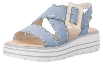 Produktbild von Remonte Plateau Sandaletten Damen 32313933303537 Blau 43 EU